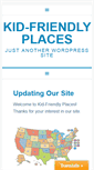 Mobile Screenshot of kidfriendlyplaces.com